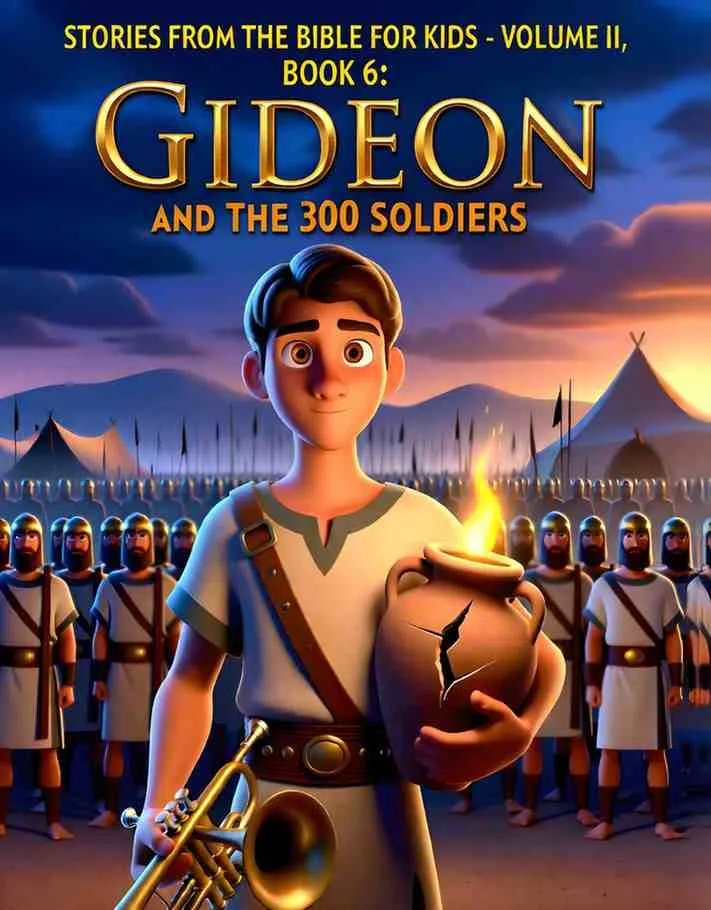 Gideon and the 300 Soldiers book cover - Epic Faith Studio