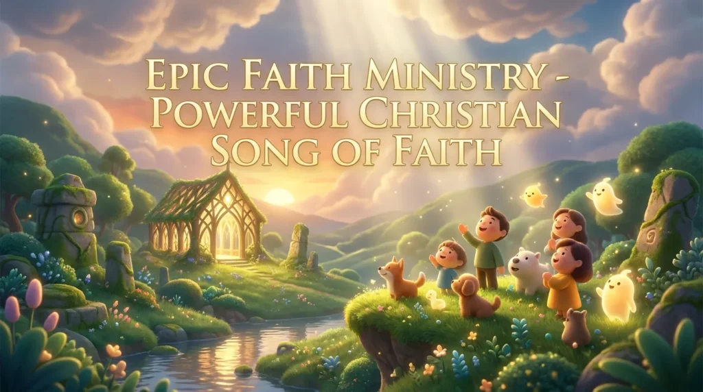 Cinematic 3D lighting focusing on a moment of deep, spiritual connection.
