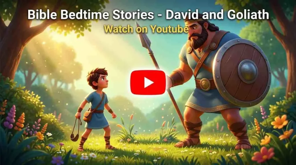 Watch Bible Bedtime Video of 'David and Goliath' on YouTube