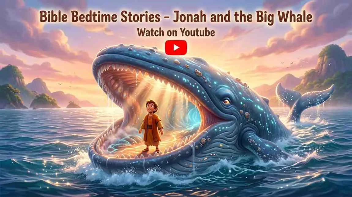 Watch Bible Bedtime Video of 'Jonah and the Big Whale' on YouTube