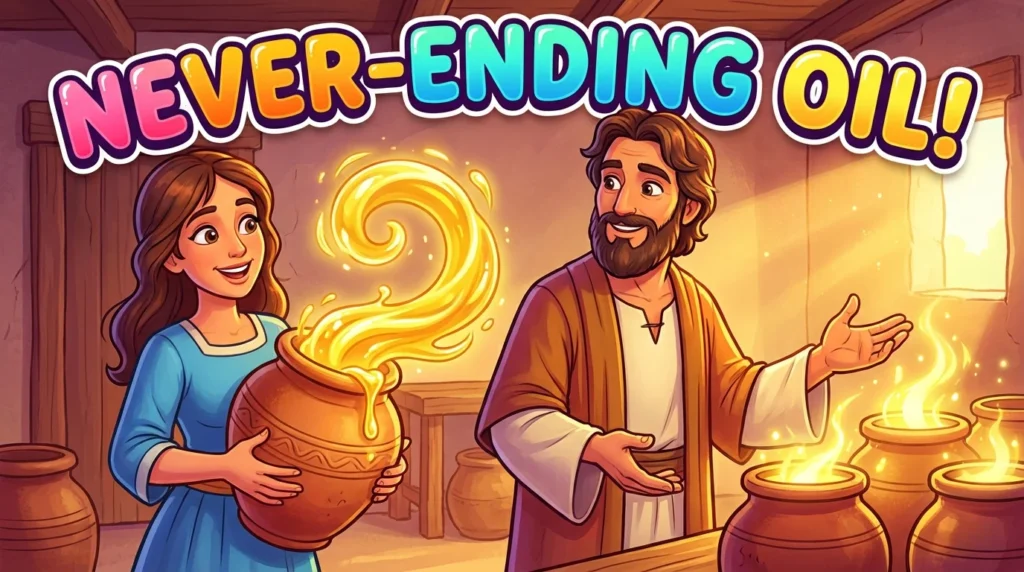 interactive 'Elisha and the Never-Ending Oil' quiz!
