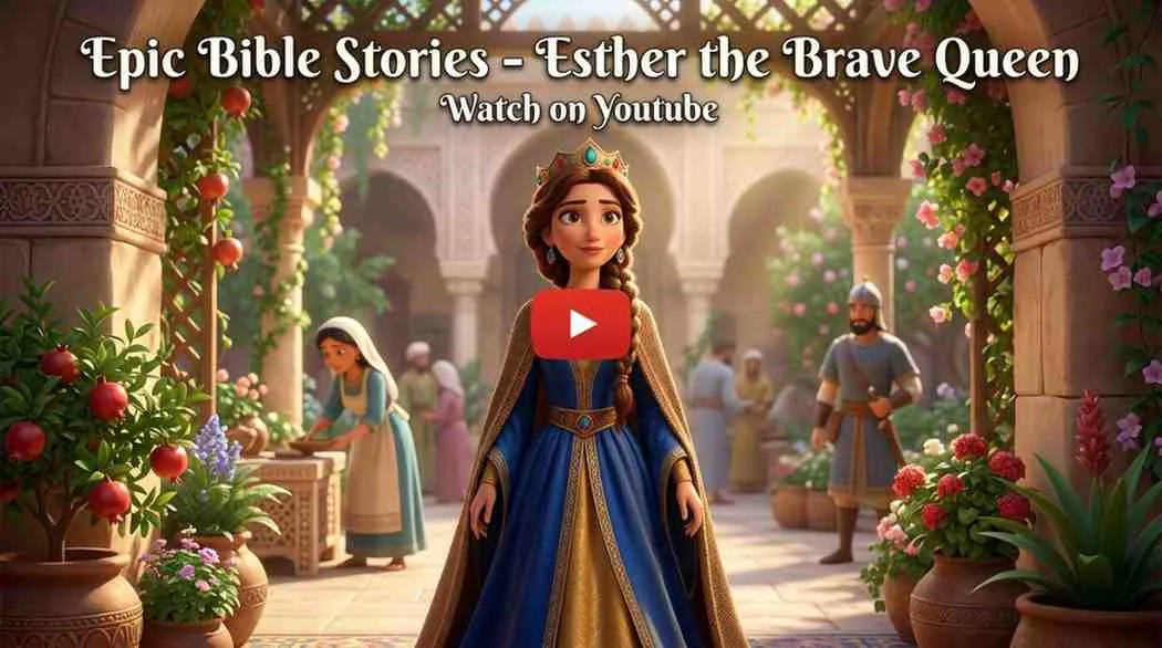Watch Bible Stories Video of 'Esther the Brave Queen' on YouTube