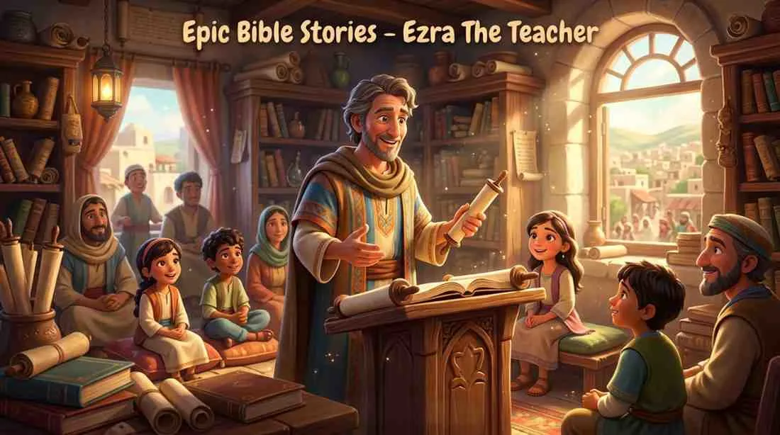 Watch Bible Stories Video of 'Ezra The Teacher' on YouTube