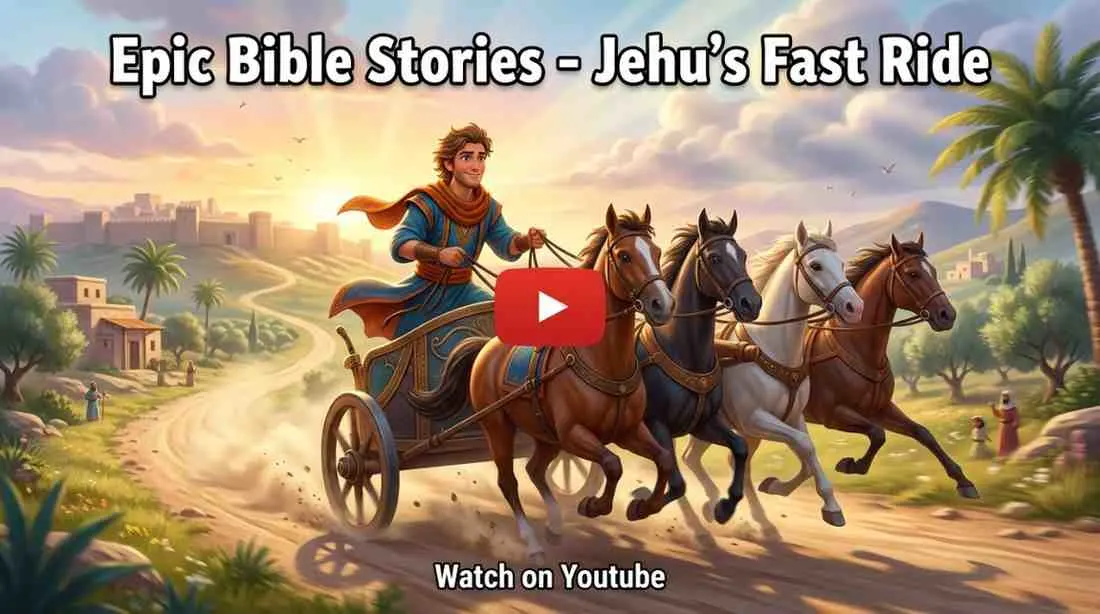 Watch Epic Bible Stories Video of 'Jehu’s Fast Ride' on YouTube