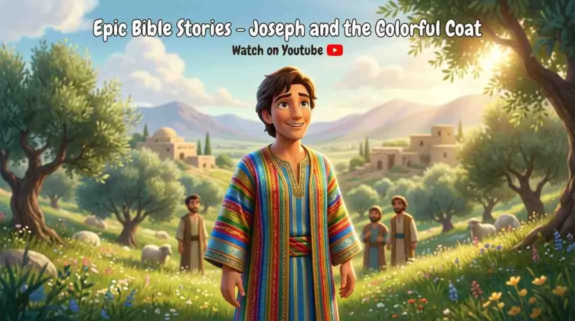 Watch Bible Stories Video of 'Joseph and the Colorful Coat' on YouTube