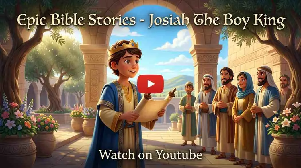 Watch Bible Stories Video of 'Josiah The Boy King' on YouTube