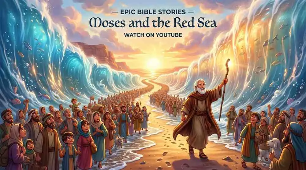 Watch Epic Bible Stories Video of 'Moses and the Red Sea' on YouTube