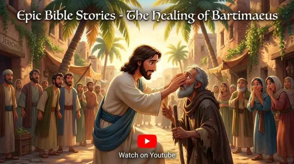 Seeing with Faith: The Healing of Bartimaeus – Animated Bible Adventure Watch Bible Stories Video of 'The Healing of Bartimaeus' on YouTube