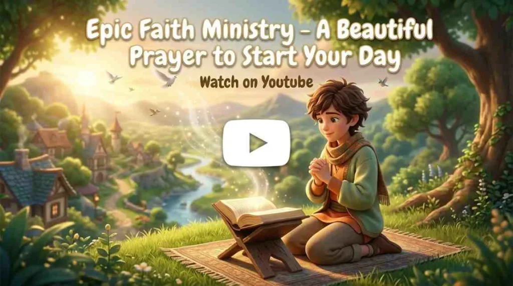Watch Epic Faith Ministry Video of 'A Beautiful Prayer to Start Your Day' on YouTube