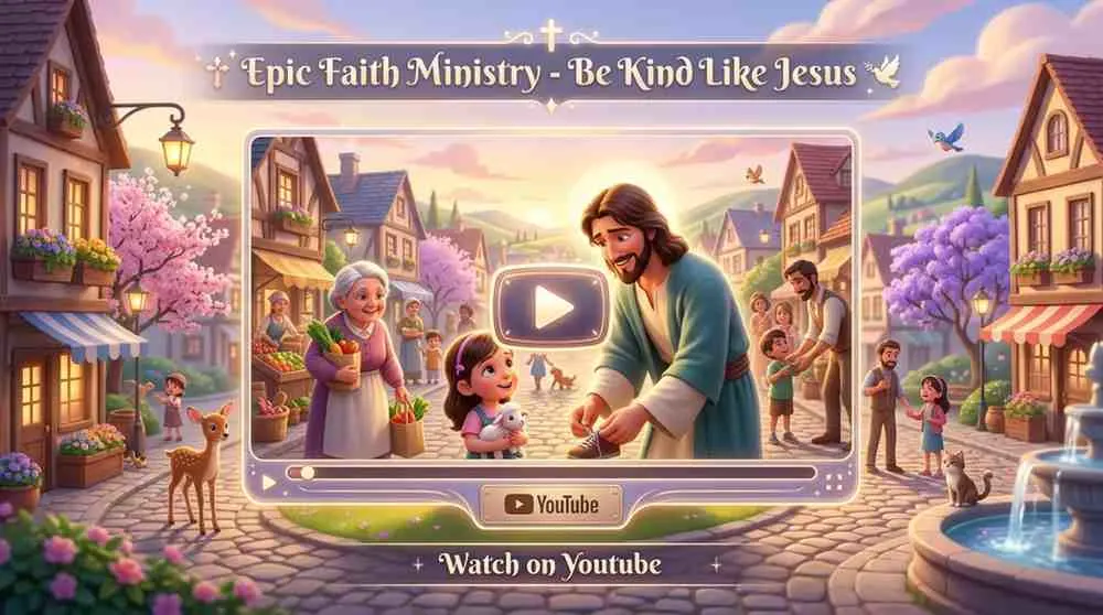 Watch Epic Faith Ministry Video of 'Be Kind Like Jesus' on YouTube