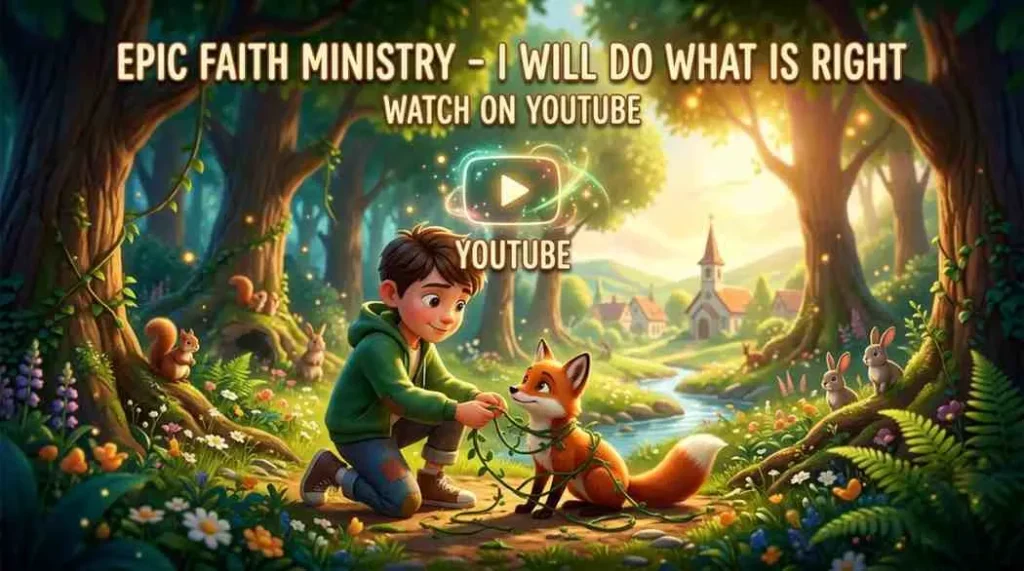Watch Epic Faith Ministry Video of 'I Will Do What Is Right' on YouTube