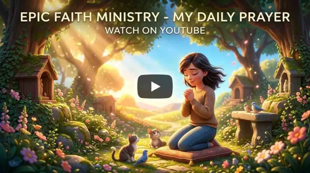 Watch Epic Faith Ministry Video of 'My Daily Prayer' on YouTube