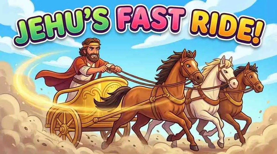 Discover the thrilling story of a brave chariot driver who brought swift change to Israel