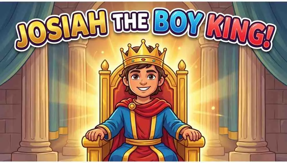 Discover how a child leader cleaned up the temple and uncovered forgotten truths