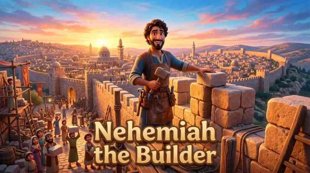 Test your knowledge with our interactive Nehemiah the Builder quiz! Discover how teamwork, prayer, and faith