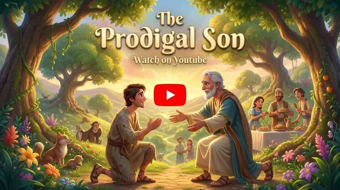 Watch Bible Stories Video of 'The Prodigal Son' on YouTube